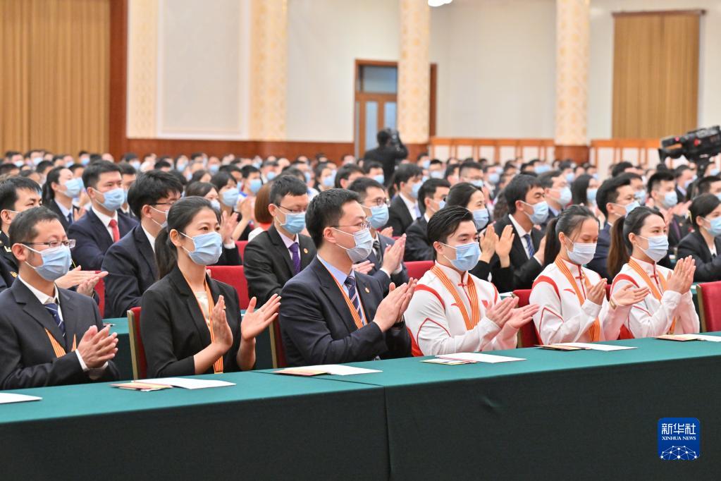 庆祝中国共产主义青年团成立100周年大会在北京举行