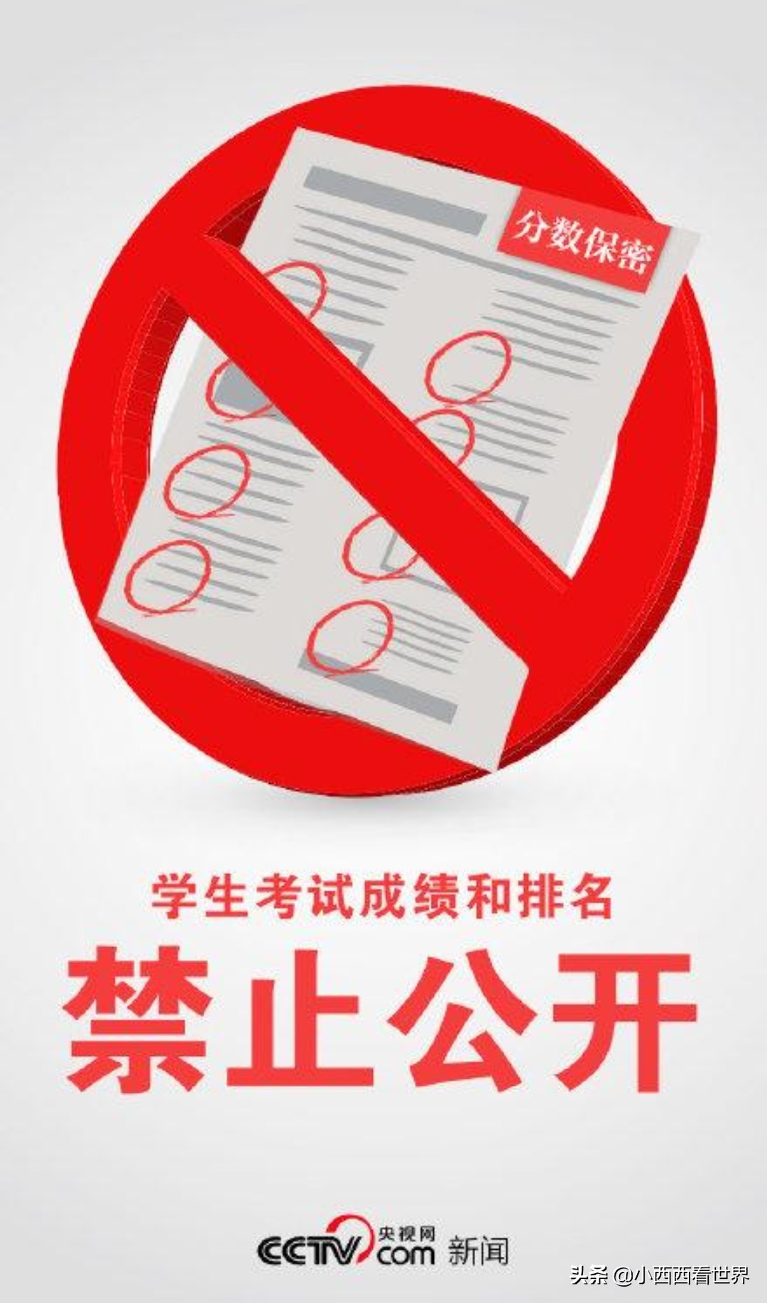 禁止公开学生成绩,禁止公开学生成绩排名