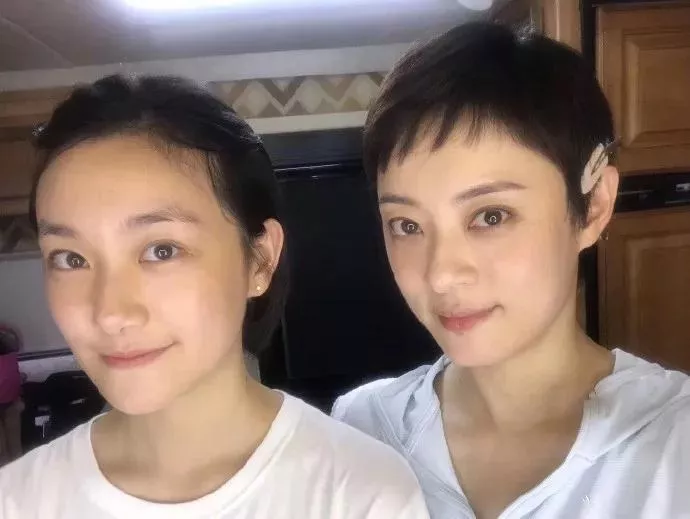 遗传基因太强，女明星像花姐妹一样美丽，林心像妹妹一样比她漂亮。