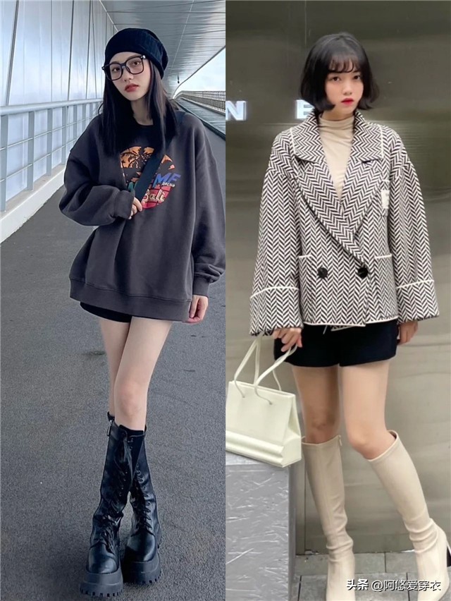扔掉你的马丁靴吧！今年流行这“3种”靴子，158女生穿更洋气显高