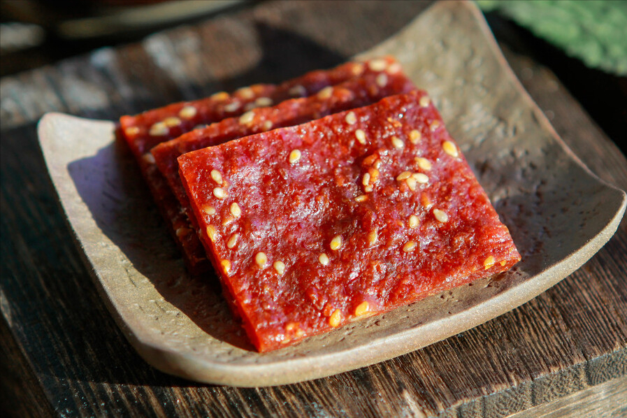 低成本自制猪肉脯,鲜嫩多汁,甜滋滋有嚼劲,营养解馋两不误