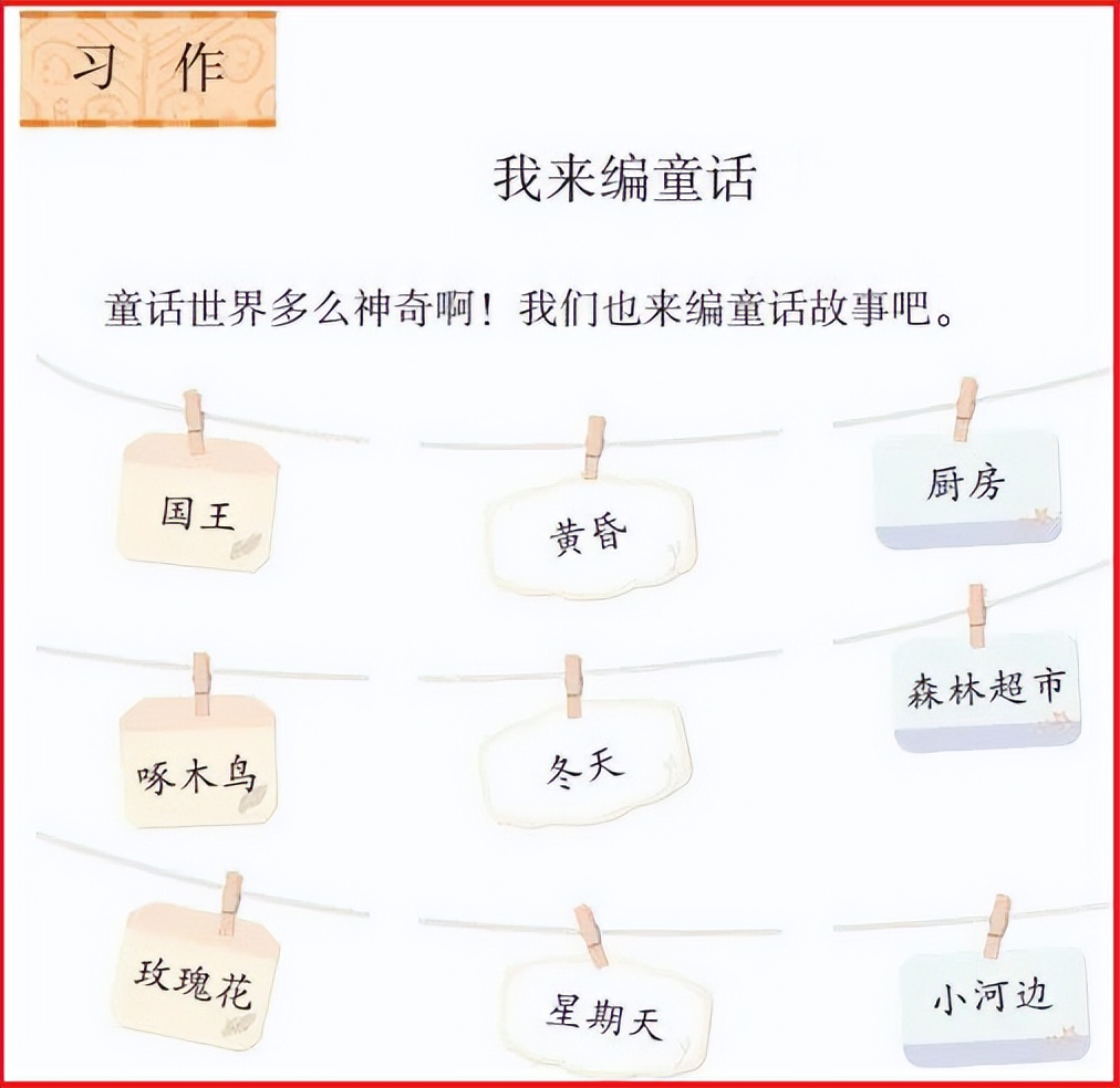 三年级上册第三单元习作指导：编童话实用想象导图，编得有意义