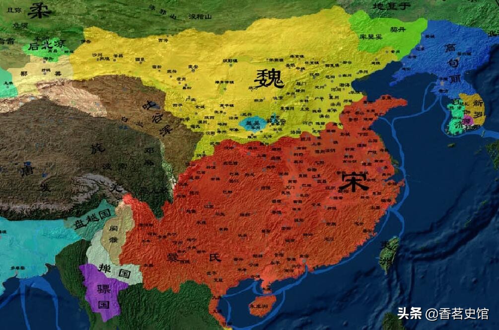 共历一百六十九年,期间先后经历了刘宋,南齐,南梁,南陈四个朝代