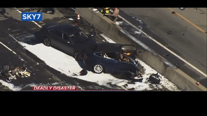 这可能是林志颖车祸的真相，特斯拉自动辅助驾驶没识别出导流带