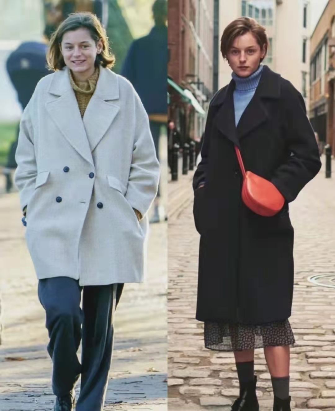 复古学院风太美了，英国女明星的4种搭配技巧，教你穿出好气质