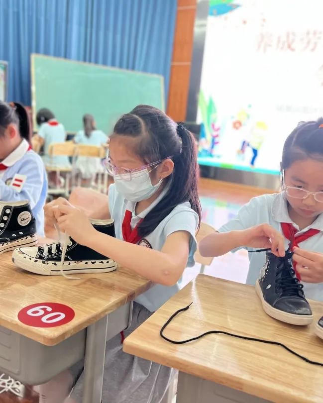 中和小学举行“养成劳动好习惯，争做劳动小能手”自理比赛决赛
