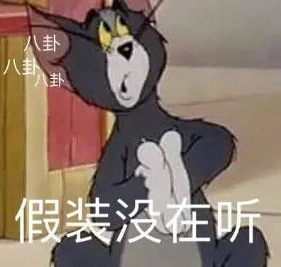 假装没在听表情包