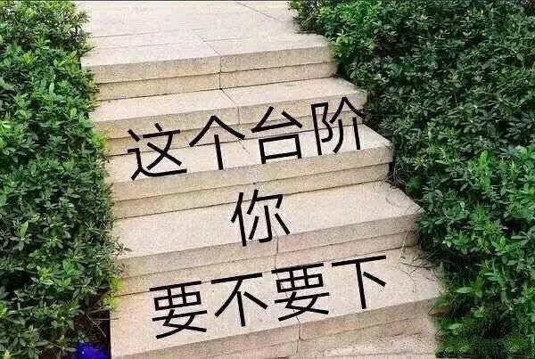 这个台阶 你 要不要下表情包