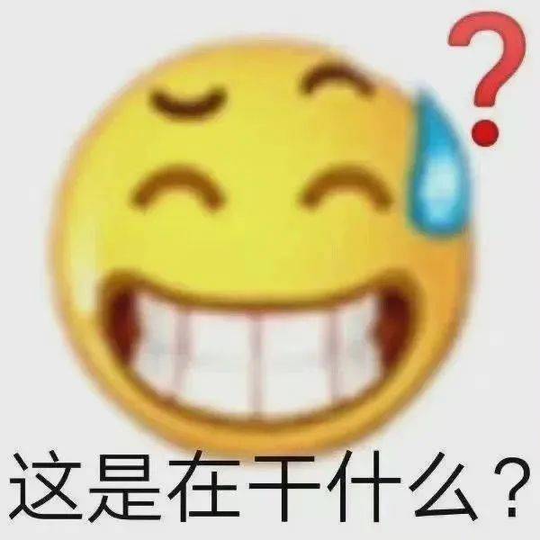 这是在干什么？表情包