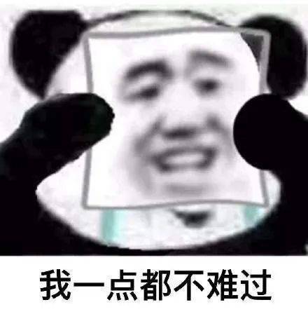 我一点都不难过表情包