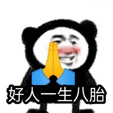 好人一生八胎表情包