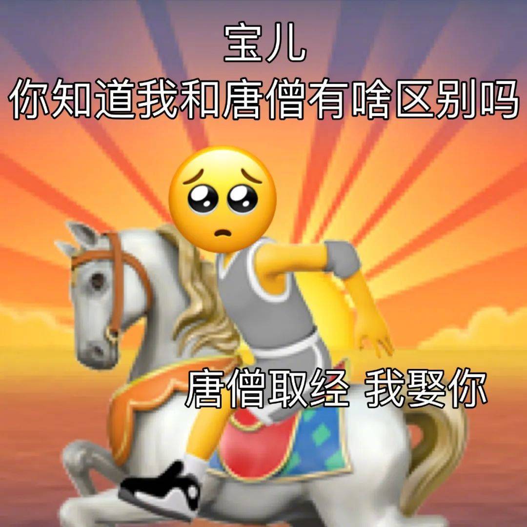 唐僧取经 我娶你表情包