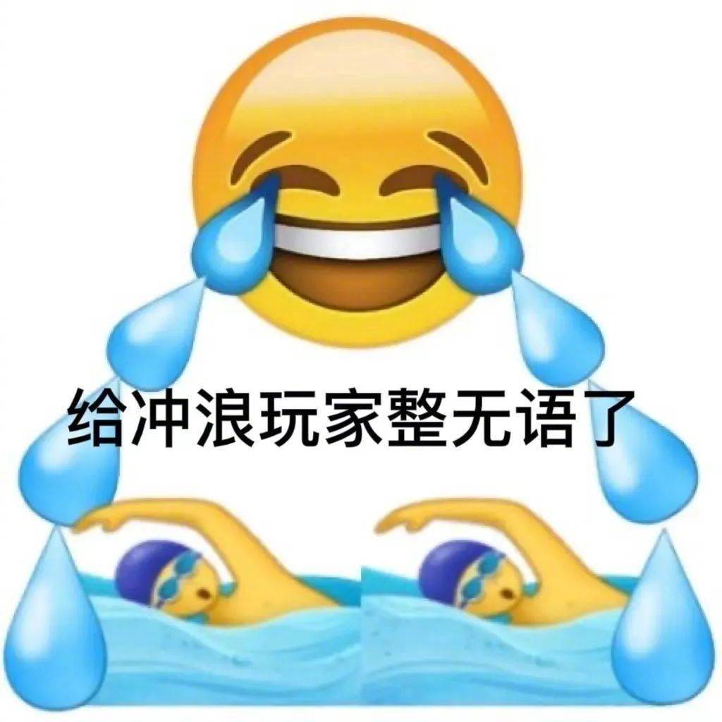 给冲浪玩家整无语了表情包