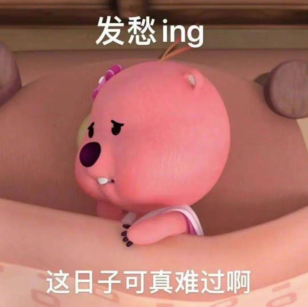 发愁ing  这日子可真难过啊表情包