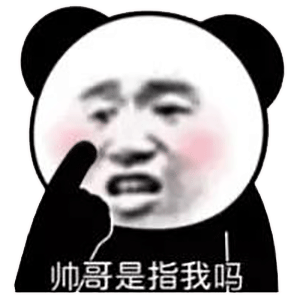 帅哥是指我吗？