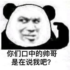 你们口中的帅哥是在说我吧？表情包