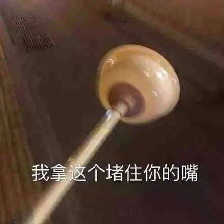 我拿这个堵住你的嘴