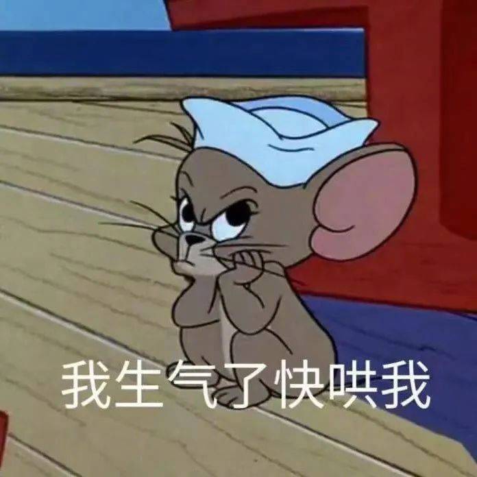 我生气了 快哄我表情包