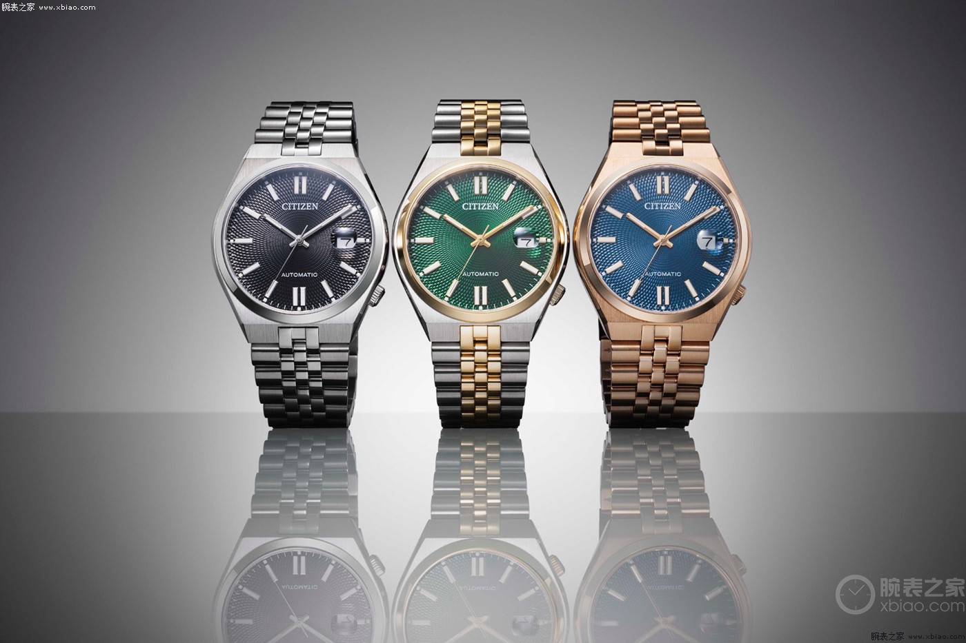 西铁城推出三款全新TSUYOSA 60腕表