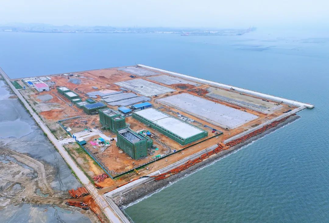 明年投产运营！兴化港区涵江作业区1—3号泊位工程，建设冲冲冲！