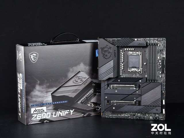 微星MEG Z690 UNIFY暗影板评测 无灯高性能主板