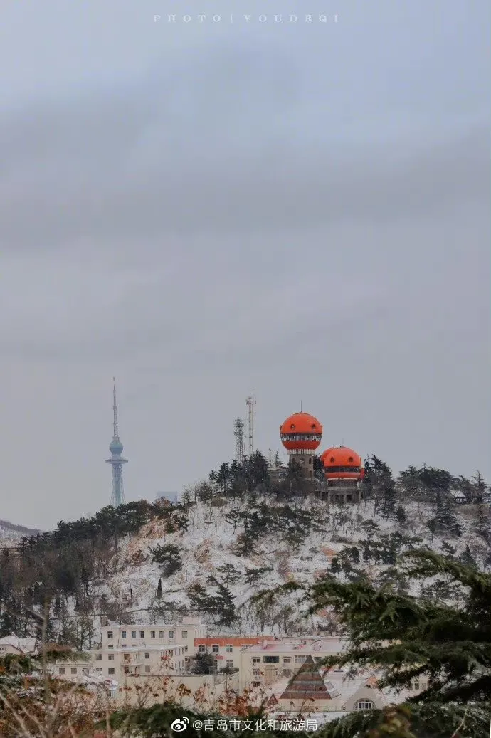 崂山初雪、绝美雾凇、满城银妆.....“冻”住的青岛好仙