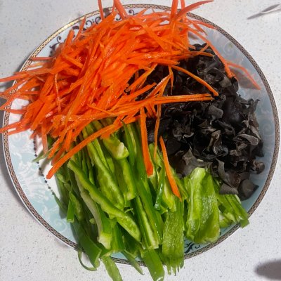 魚香肉絲的做法圖解,魚香肉絲的正宗做法圖解