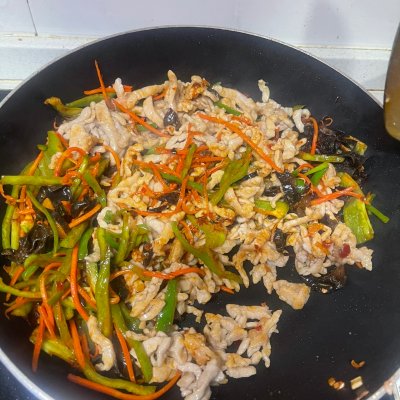 魚香肉絲的做法圖解,魚香肉絲的正宗做法圖解