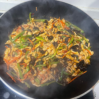 魚香肉絲的做法圖解,魚香肉絲的正宗做法圖解
