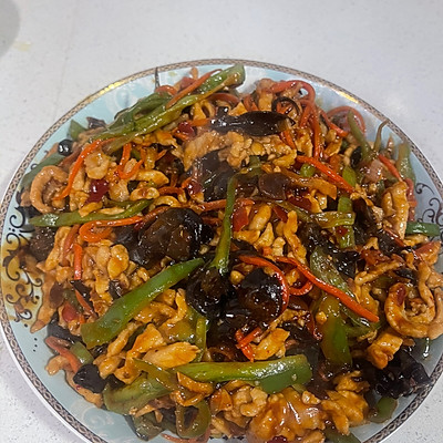 魚香肉絲的做法圖解,魚香肉絲的正宗做法圖解