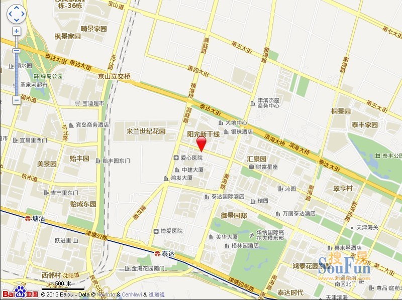 滨海新区阳光新干线 VS 奥林花园，哪个更宜居？