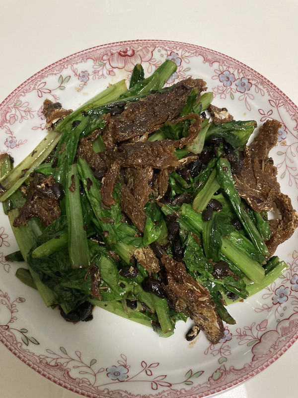 豆豉鲮鱼油麦菜的做法(两块钱搞定一道家常美食豆豉鲮鱼油麦菜)