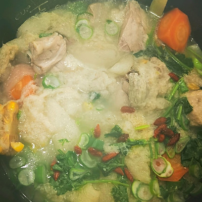 山藥排骨湯的做法,