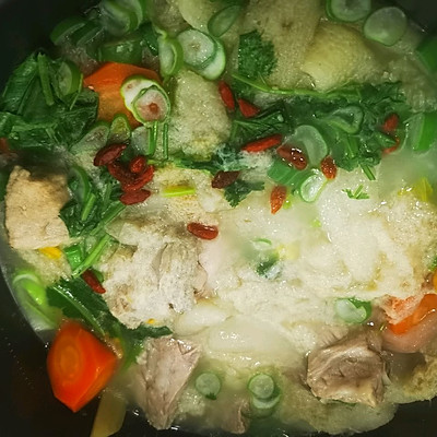 山藥排骨湯的做法,