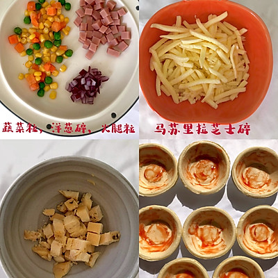 小披薩,