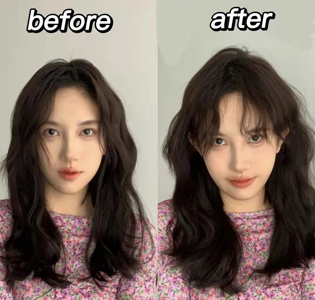 8秒轻松get空气感蓬松发质！寒冷冬天再也不怕油头了