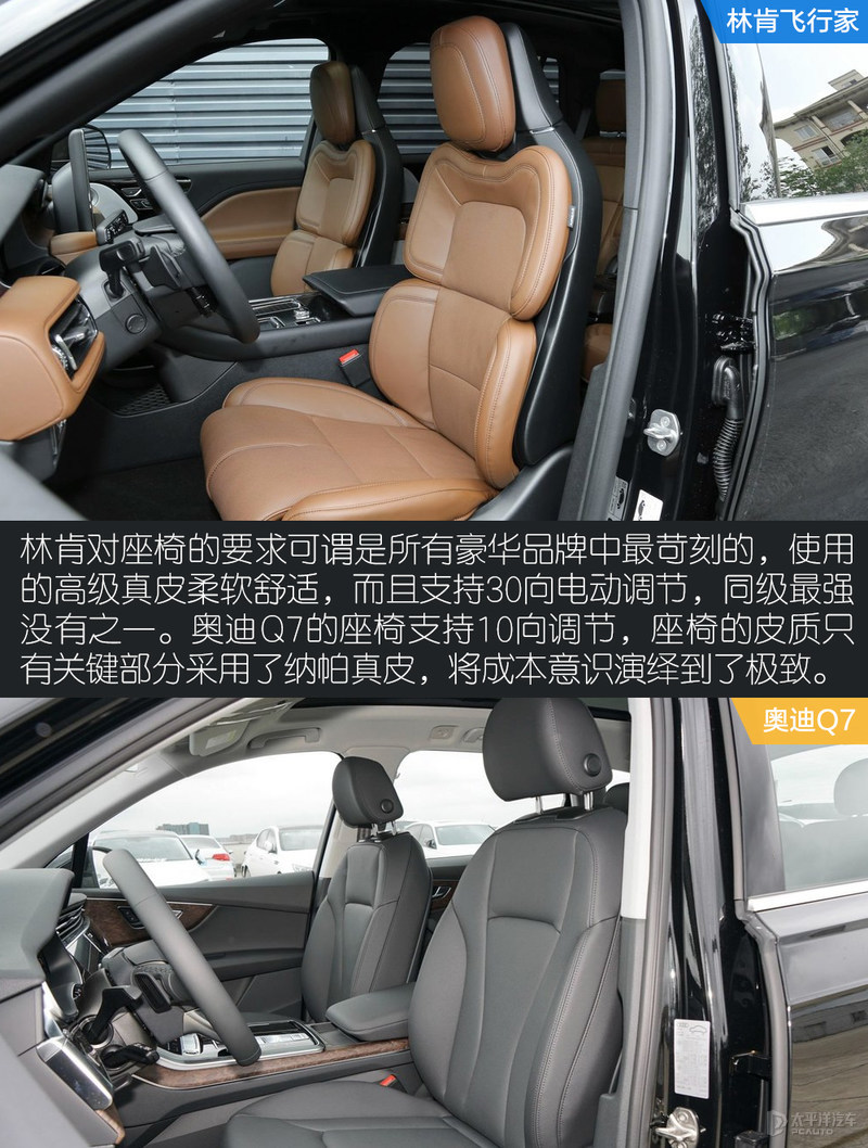 中大型豪华SUV怎么选？林肯飞行家VS奥迪Q7