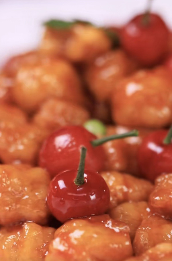 樱桃肉的家常做法(超下饭的樱桃肉一学就会)