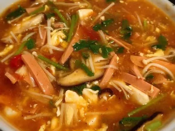 酸辣汤食材有（10分钟教你搞定低脂酸辣汤）