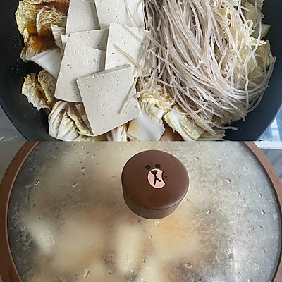 豬肉白菜燉粉條,豬肉白菜燉粉條的家常做法