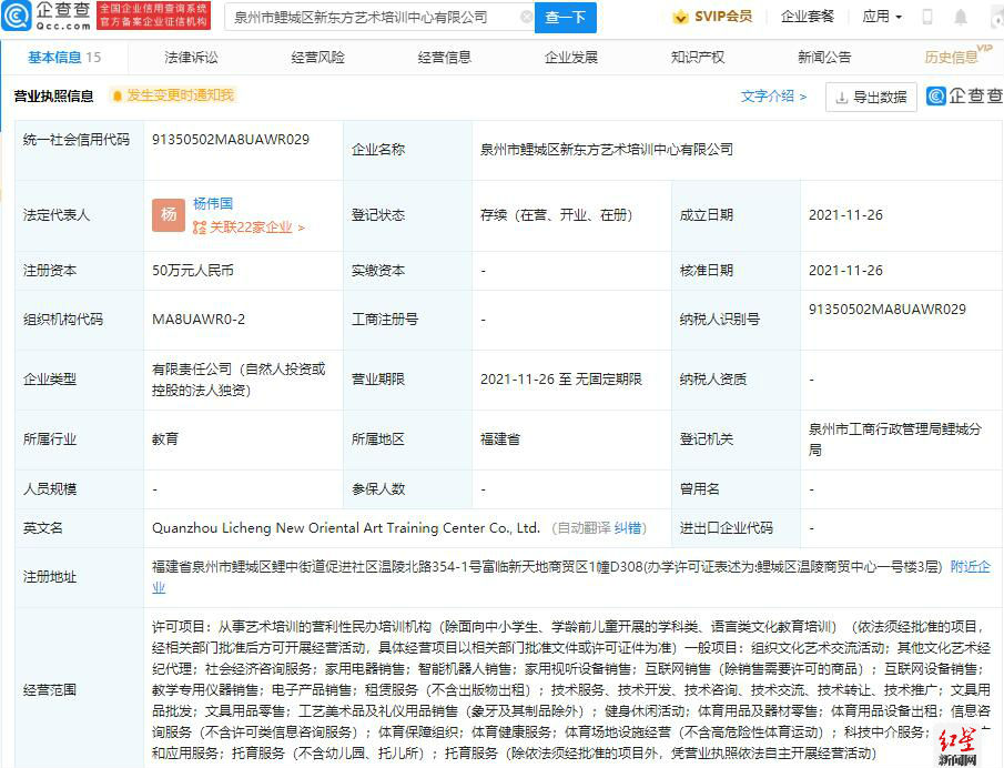 新东方培训学校电话（新东方成立艺术培训中心）