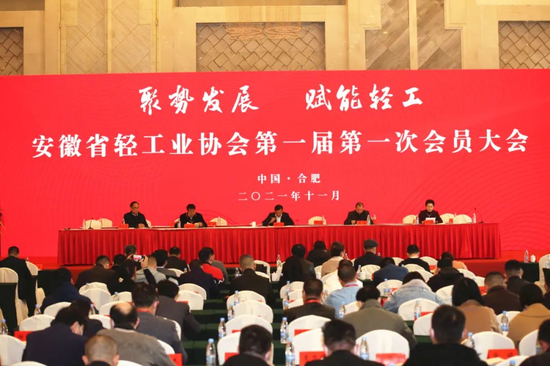 祝贺！肥西企业的他当选安徽省轻工业协会首任会长