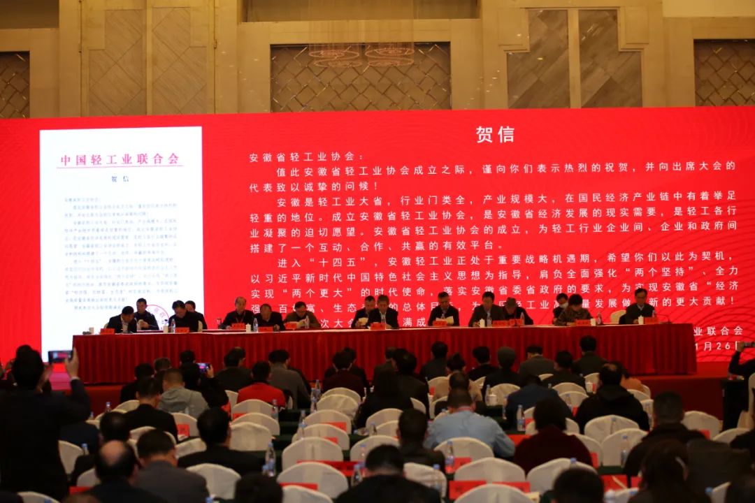 祝贺！肥西企业的他当选安徽省轻工业协会首任会长