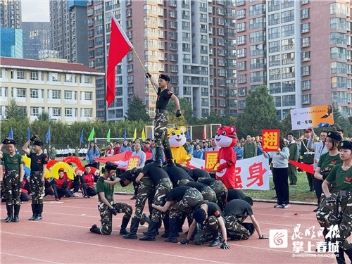 2021昆明市第十四中学体育艺术节开幕(图6)