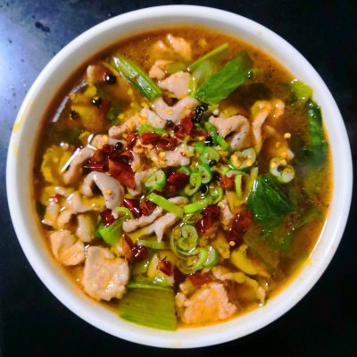 水煮肉片怎么做(七步教你做巨下饭的水煮肉片)