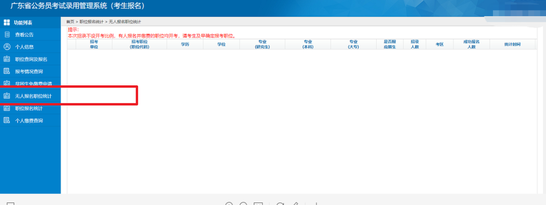 475个职位目前空缺!广东省公务员考试报名明日16时截止!