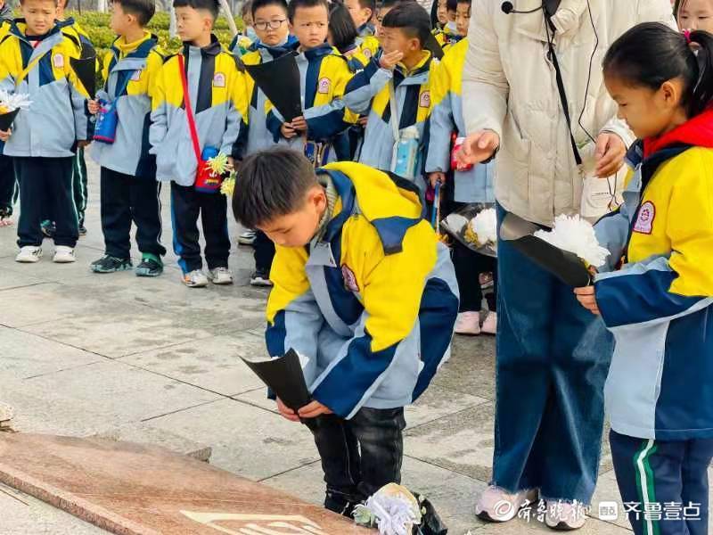 牡丹区二十二中附属杏坛小学公祭日活动(图2)