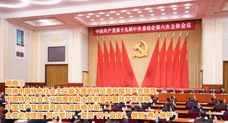 新精神新飞跃 解读十九届六中全会决议中的10个明确