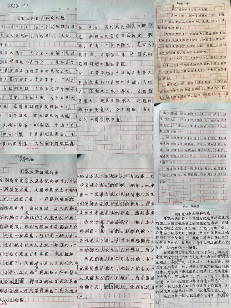 濟南燕山小學(xué)開展國家公祭日主題活動(圖9) 濟南燕山小學(xué)開展國家公祭日主題活動(圖9)