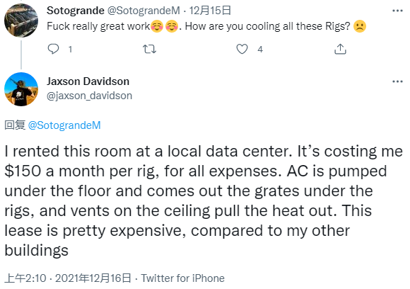 矿工在推特上晒出矿场内部照片 疑似囤积大量RTX 3070公版显卡
